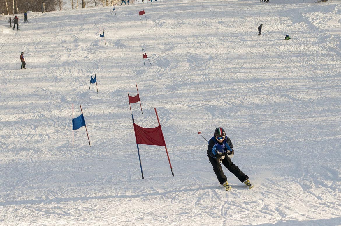 מסלולי הסקי המושלגים
